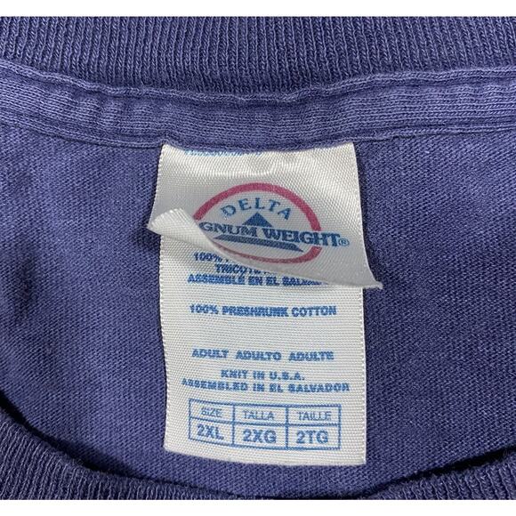 Redneck Deer Hunting Buck Wear 2004 Tee Funny Outdoor Graphic Blue XL - Picture 9 of 11